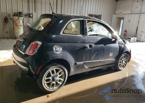 2012 Fiat 500 Lounge z USA, uszkodzony, nr VIN 3C3CFFCR2CT110942